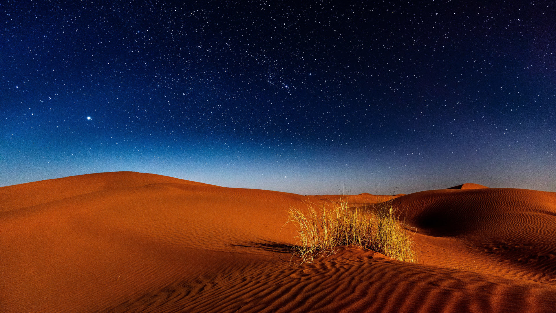 Custom Travel Planner Network-Morocco-Sahara at Night
