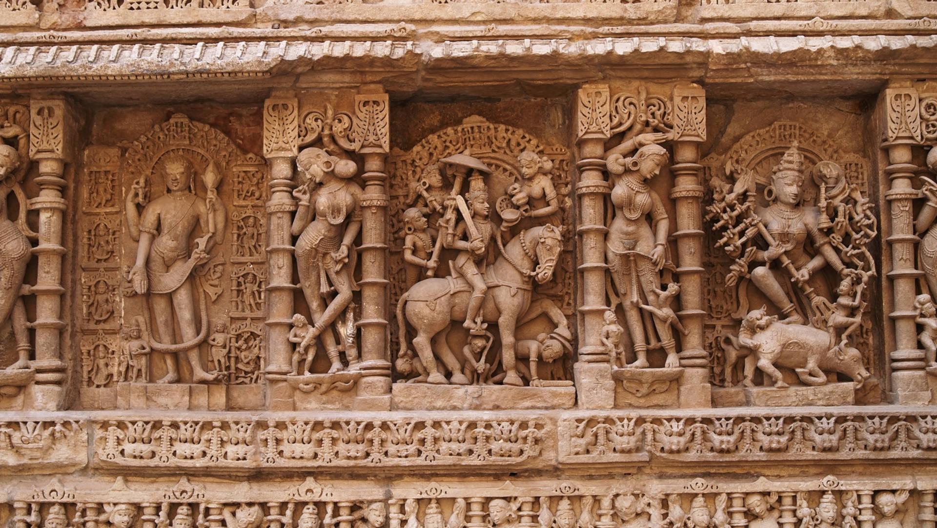 Custom Travel Planner Network-India-Patan-Step Well Carvings